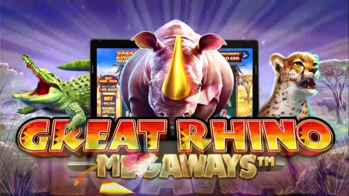 Cara Mendapatkan Jackpot di Slot Great Rhino